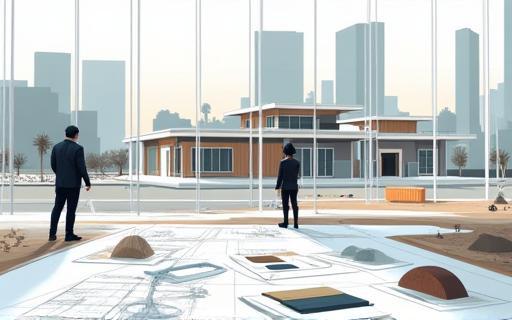 Architectural drawing and tools for a custom build project
