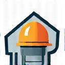 On-site inspections service icon illustration