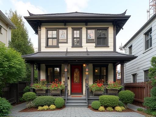 Beautifully renovated historic home in Kitano-cho, Kobe, preserving its original charm